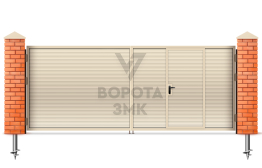 Ворота 2500×3000 ЗМК-4965